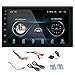 Produktbild TOOGOO Neue Schwarz 2DIN Android Auto Multimedia MP5-Player Radio GPS Navi WiFi Radio 2 Din 7 Zoll Press Screen FM Audio Auto Stereo (Australien Karte)
