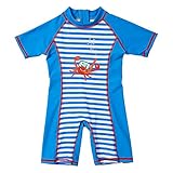 H2O Little Crab Sunsafe UPF40+ Boys and Babies All In One Piece Suit