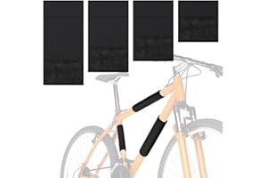 EBKCQ Lot de 4 protections de cadre de vélo - Protection de cadre de vélo - Protection de transport pour porte-vélos Thule - En néoprène - Pour cadre de vélo électrique - Protection contre les rayures