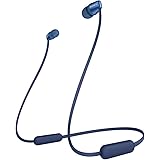 Sony WI-C310 Bluetooth Wireless In-Ear Headphones with Mic, up to 15h battery life, Blue