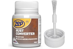 Zep Rust Converter and neutraliser with a brush for easy application | Rust inhibitor | Rust converter for cars | Rust converter for metal | Car rust treatment (Rust Converter)