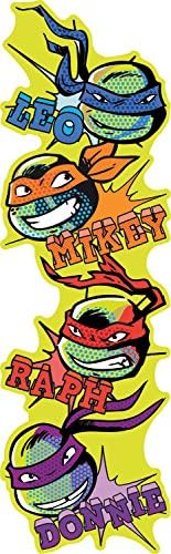 Bookmarks Teenage Mutant Ninja Turtles, 8.75" x 2.75"