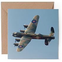 Vinyl-Aufkleber Avro Lancaster Bomber, 10 Cm | Vintage Flugzeug Aufkleber Für Laptop, Kühlschrank & Mehr