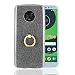 Produktbild Everainy Kompatibel für Motorola Moto G6 Plus 2018 Hülle Silikon Gummi Neu Cover mit Ring 360 Grad Ständer Hüllen für Motorola Moto G6 Plus 2018 Handyhülle Stoßfest TPU Stoßstange Schutzhülle (Grau)