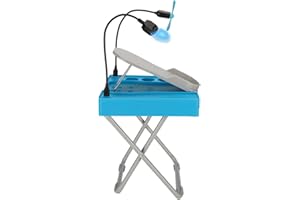 SHANRYA Pedicure Foot Rest, Foldable Professional Adjustable Reliable Pedicure Foot Stand Easy Storage for Home for Women for Nail Salon