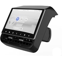 Model Y Back Screen Tesla Model Y Backseat Entertainment 8.66 Inch 4G Rear Screen For Tesla ...