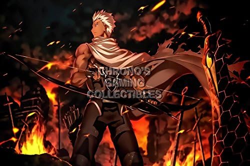 CGC Huge Poster GLOSSY FINISH - Fate Stay Night Anime Poster Zero Unlimited Blade Works Feito/Sutei Naito Unlimited Blade Works - Archer - FSN075 (24" x 36" (61cm x 91.5cm))