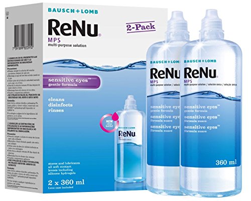 Bausch & Lomb ReNu MPS solución multiuso para lentes de contacto  Lote de 2