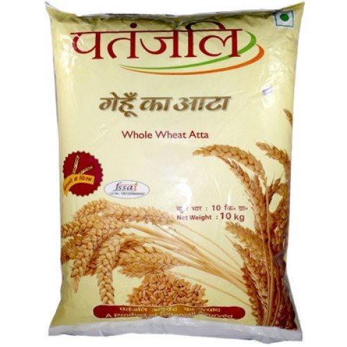 Patanjali Whole Wheat Atta, 10kg