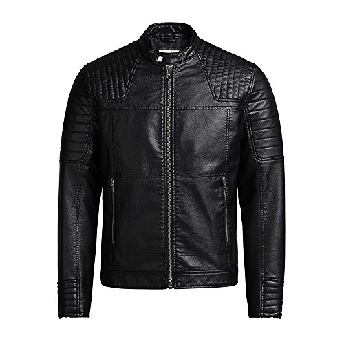 JACK&JONES Jcodalian Biker Jacke L schwarz