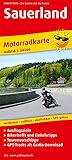 Image de Motorradkarte Sauerland: Mit Tourenvorschlägen, Ausflugszielen, Einkehr- und Freizeittipps. 1:200000 (Livre en allemand)