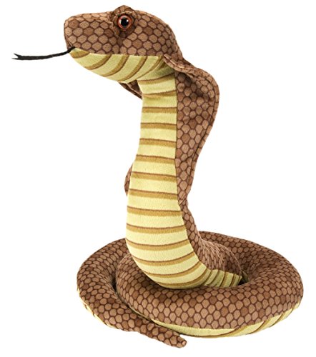 Preisvergleich Produktbild Lashuma Cuddlekins Plüschtier Kobra, Kuscheltier Schlange ca. 30 cm