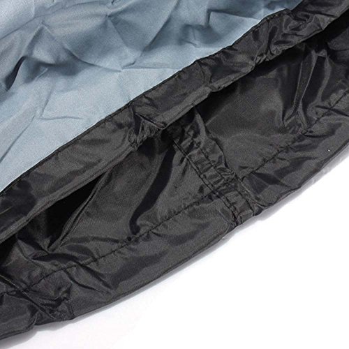 Wasserdichte Grill-Abdeckhaube Abdeckung Haube Schutzhülle für BBQ Gasgrill Grill 4+1 (145 x 117 x 61 cm) inkl. Klettbänder - 3