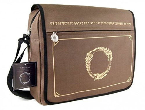 Preisvergleich Produktbild The Elder Scrolls Taschen Ouroboros Messenger Bag Braun 100%