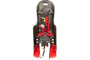 Raleigh - Avenir - OKB003AV - Snug Bicycle Frame Mounted Childrens Seat in Black and Red
