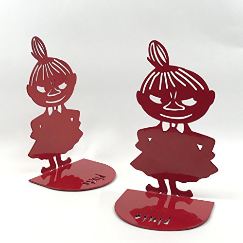 Mumin Buchstütze kleine Mü, little My Set mit 2 Buchstützen - 2