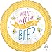 Produktbild Folienballon * Biene * als Deko für Mottoparty und Kindergeburtstag | Größe: 43cm | Partydeko Kinder Ballon Geburtstag Dekoration Insekt Tier Tiere Honig Imker Waben