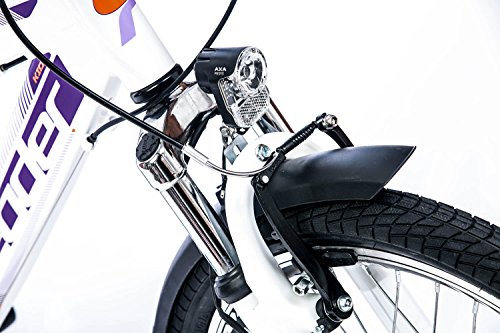 Leader MTB Street 20 Zoll MTB/Kinderrad Weiß/Lila (2016) - 4