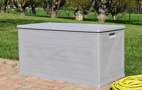 Toomax Kissenbox Multibox Wood 420, Grau - 4