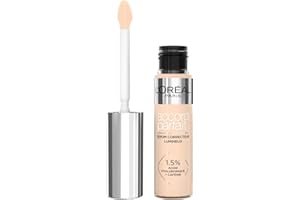 L'OREAL PARIS L'Oréal Paris Correttore in Siero Liquido, Formula con Acido Ialuronico e Caffeina, Idratazione 24H, Finish Luminoso, Accord Parfait, Tonalità: 3R Rosa, 11 ml