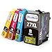 Price comparison product image OfficeWorld Replacement for Epson 27 27XL Ink Cartridges Compatible with Epson WorkForce WF-7710 WF-7720 WF-7210 WF-7610 WF-3620 WF-3640 WF-7110 WF-7620 (1 Black, 1 Cyan, 1 Magenta, 1 Yellow)