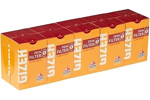 Cigarettfilter Gizeh 10 paket med 100 finfilter