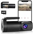 Dash Cam Front with SD Card,1080P WiFi Dash Camera for Cars, Car Camera Dash with 0.96" mini screen Parking Monitor, Night Vision, 140° Wide Angle,WDR, App Control, G-Sensor,Easy Installation