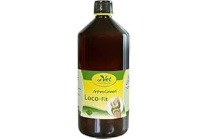 cdVet Naturprodukte ArthroGreen Lauf-Fit 1l - Nahrungsergänzung zur Unterstützung der Gelenke für Pferd, Hund und Katze mit Kräutern