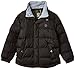 Timberland Boy's T26394 Puffer and Bag Track Jacket, Black, 16 Years