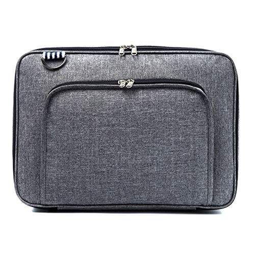 Leisu Convertible Borsa per Laptop Borsa Messenger Multifunzionale Zaino Porta PC Per laptop MacBook tablet Viaggio d'Affari Weekend Lavorativi Ufficio Lavoro Università (Grigio)