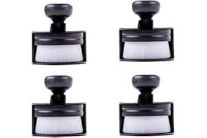 UNIMEIX 4 Pcs Flat Ink Blending Brushes Ink Blending Tool Blending Brush for Paper Crafting with Cover