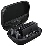 Duradera funda de color negro, ideal para guardar y proteger tu Nintendo Switch y sus accesorios.