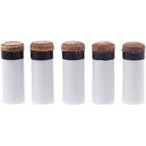 10er Set Billard Queue Spitzen 13mm - Hartleder Ersatzspitzen Für Pool Queues
