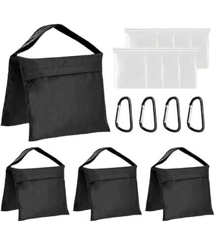 Sacs De Sable Vides Sandbaggy - 35,6x66cm, Vert Militaire, Protection UV, 100 Pièces