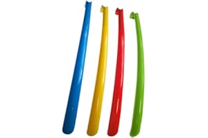 GUARANTEED4LESS Shoe Horn Extra Long 57cm Plastic Remover Disability Mobility Aid Flexible Stick