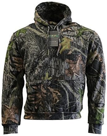 Adults Mossy Oak Camo Pullover Hoodie
