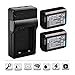 Produktbild BPS NP-FW50 Akku (2 Stück) +3 in 1 USB-ladegerät für Kamera Sony Alpha 5100 a5100 Alpha 7 a7 Alpha 7R a7R Alpha 7R II Alpha a3000 a6000 NEX-3 NEX-3N NEX-5 NEX-5N NEX 5R NEX-5 NEX-6 NEX-7 NEX-C3 NEX-F3 SLT-A33 SLT-A35 SLT-A37 SLT-A55V Cyber-Shot DSC-RX10 Digitalkamera mit Micro und Mini USB-Code Kabel