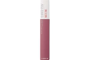 Maybelline New York Matte Lipstick SuperStay Matte Ink, Teinte à Lèvres Longue Durée, Sans Transfert, Lover (15), 5ml