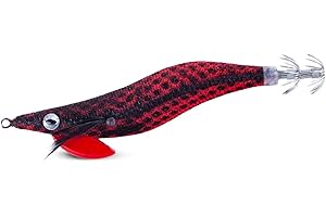 JATSUI Artificiale The Dots 3.5 110 mm gr 19 Sinking Glow Totanara Gamberi (TD 01-Rosso)