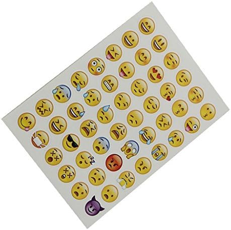 Oxforder 20 Sheets random mixed cute expression small stickers