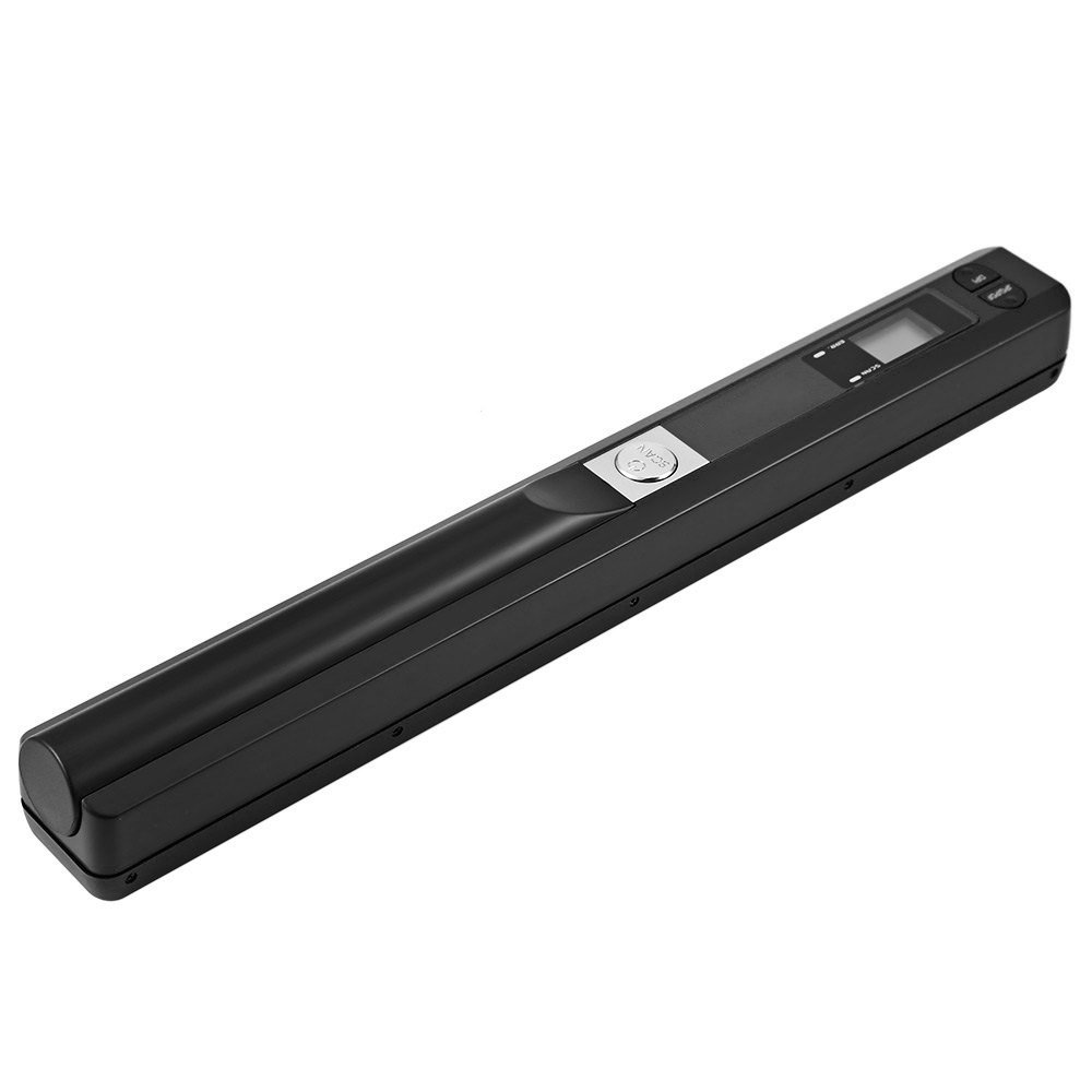 Microware iScan Portable Mini Cordless A4 Scan 900DPI Document Book Handheld Scanner