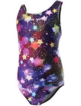 Kinder Mädchen Schwimmanzug Badenmode Badeanzug Einteiler one piece (eine oder zwei Größe großer)