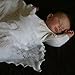 The Wool Company Cotton Christening Shawl