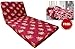 Story@Home MAT_1401-SP1217 4-inch Single Size Foam Mattress (Maroon, 72x35x4) RS.3299.00