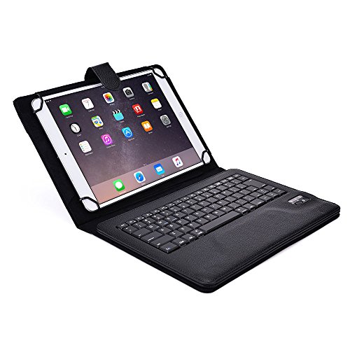 Huawei MediaPad 10 FHD, 10 Link, 10 Link+ Tastaturhülle, COOPER INFINITE EXECUTIVE abnehmbare QWERTY Bluetooth Funktastatur Tragetasche Tabletschutz Folio mit Standfunktion (Schwarz)