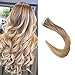 Price comparison product image Full Shine 22" Remy Tape in Extension Remy Hair Extension PU Tape in Balayage Color #10/16/16 20pcs/50g Hair Extension.