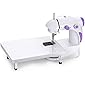 HNESS Multi Electric Mini 4 in 1 Desktop Functional Household Sewing Machine, Mini Sewing Machine, Sewing Machine for…