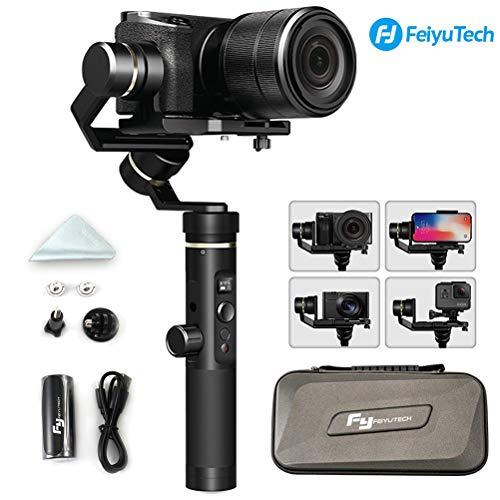 feiyutech G6 Plus 3-Axis Splashproof Handheld Gimbal pour caméra sans Miroir/appareils Photo de Po feiyutech G6 Plus 3-Axis Splashproof Handheld Gimbal pour caméra sans Miroir/appareils Photo de Po