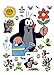 Produktbild 1art1 91457 Der Kleine Maulwurf - Gardening Wand-Tattoo Aufkleber Poster-Sticker 85 x 65 cm