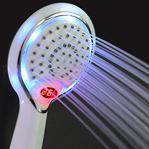 Handbrause – Duschkopf mit Temperaturanzeige und LED-Schutzlicht 3DTrends - 2